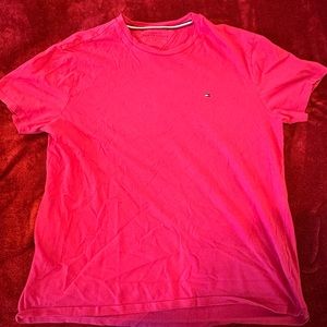 Women’s large Tommy Hilfiger pink tee shirt